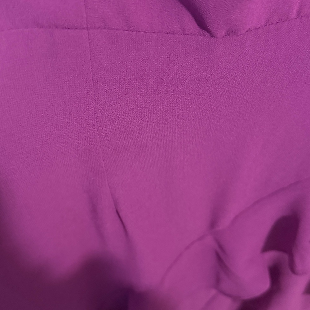 Selfie Leslie Magenta Asymmetrical Dress - Picture 6 of 6